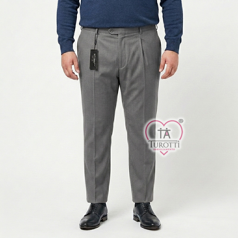 Pantaloni classico uomo art 317/101 IT MAN conformati dalla taglia 67 alla 75 - immagine 5