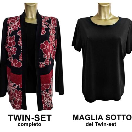 twin set donna Elena autunno inverno 2 pezzi