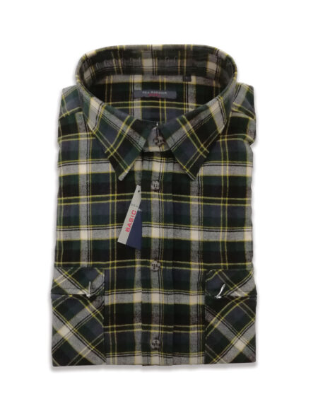 Camicia in mussola a quadrettoni Moena Sea Barrier 0785