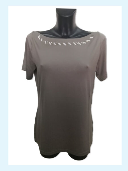 Maglia  donna  girocollo mezza manica   art. 5133-7101 Barbarella