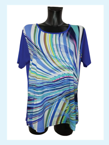 Maglia  donna  girocollo mezza manica  Art. 2254, LIDIA BONELLI