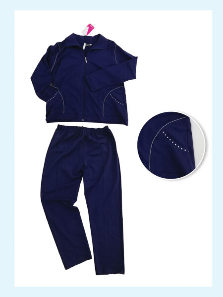 Tuta da ginnastica Donna  100% cotone Art. FC443 OVER, OXIGYM
