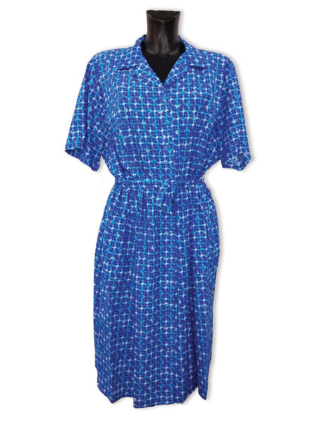 Grembiule Vestaglia Classica Donna Mezza Manica Apertura con Bottoni Art. Nizza 106, AERTRE - immagine 2