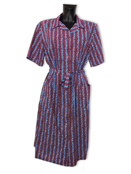 Grembiule Vestaglia Classica Donna Mezza Manica Apertura con Bottoni Art. Nizza 106, AERTRE - immagine 2