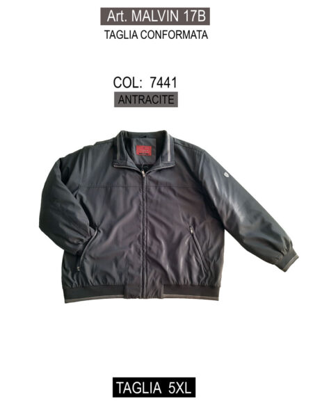 Giubbino Uomo Taglia Conformata Art  CONF MALVIN 17B Sea Barrier Taglia 5XL