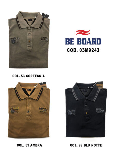 Polo uomo  Jersone Tinto Capo manica lunga  Art. 03M9243, BE BOARD