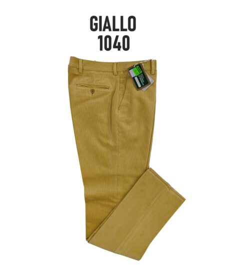 Pantalone in velluto Duca Visconti di Modrone elasticizzato IT MAN FW2009P mod 600 - immagine 5