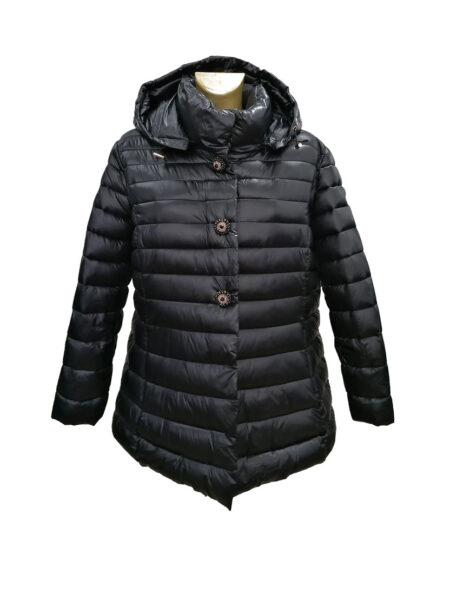 Giaccone trapuntato donna art. 4464  LINDA'S con cappuccio