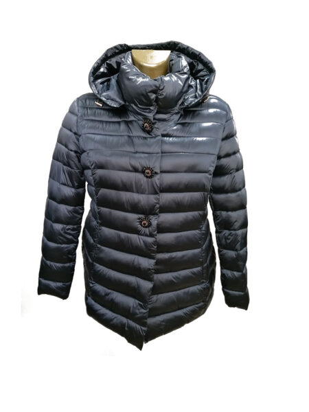 Giaccone trapuntato donna art. 4464  LINDA'S con cappuccio