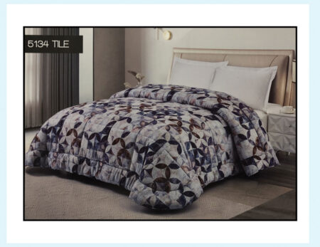 Trapunta  2 piazze matrimoniale art. LAUREN , TECHNO BEDDING in microfibra stampata in digitale <i><span style="color: red;">ESAURITO</span></i>