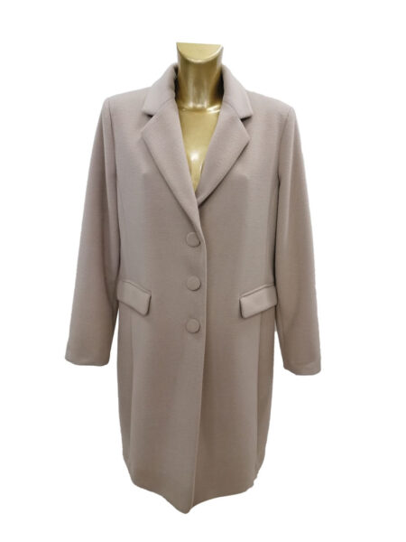 Cappotto elegante Donna  Art. Anemone - PRANI colore beige