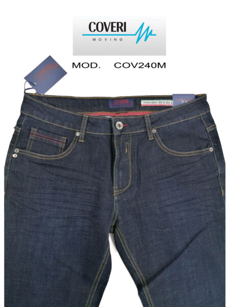 Jeans Coveri Moving uomo elasticizzato Denim  mod. COV-24OM