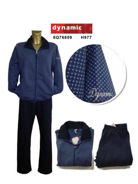 Tuta  Donna Campagnolo Felpata  Art. 8Q76809  DYNAMIC blu
