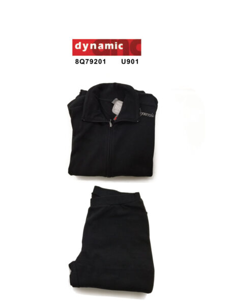 Tuta  Donna Campagnolo Felpata  Art. 8Q79201  DYNAMIC  taglia forte  nero - immagine 2