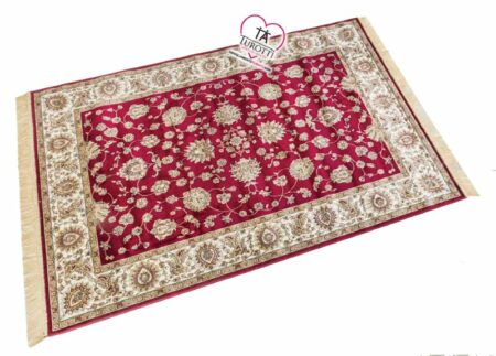 Tappeto Rubine 67x110 cm ornamentale art. 492 colore rosso