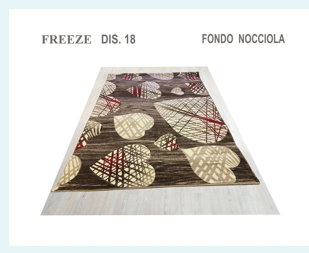 Tappeto Freeze dis. 18 a cuori 200 x 280 cm SOPHIE MAISON