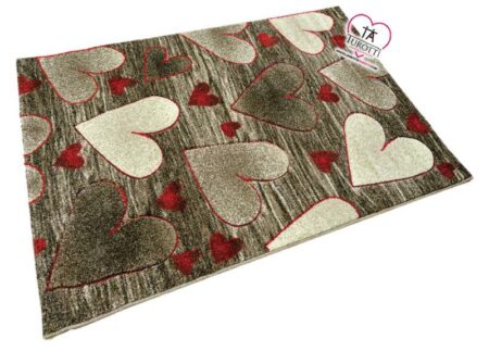 Tappeto Freeze dis. 25 a cuori 200 x 300 cm SOPHIE MAISON