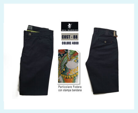 Pantaloni  uomo Art. Cost-88  Regular Fit  Sea Barrier colore 4000