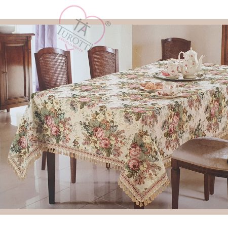 Copritavolo Gobelin FLOREAL a fiori 150 per 180
