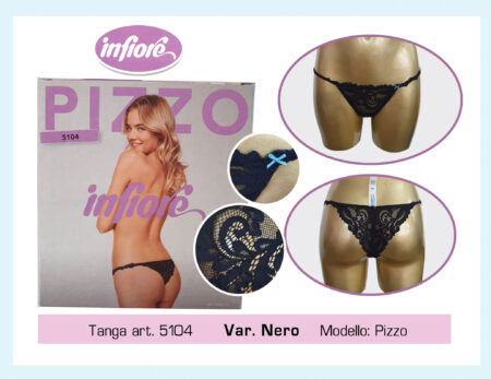 tanga donna  Infiore Pizzo art 5104 colore nero