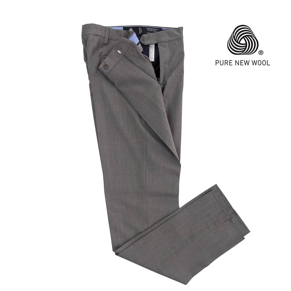 PANTALONE IN MAGLIA DI PURA LANA COLORE GRIGIO TAGLIA XL