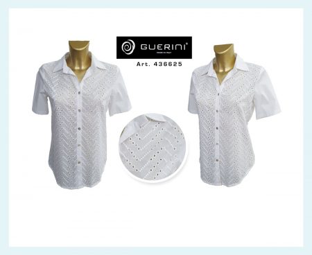 Camicia donna Sangallo  mezza manica art. 436625, Guerini