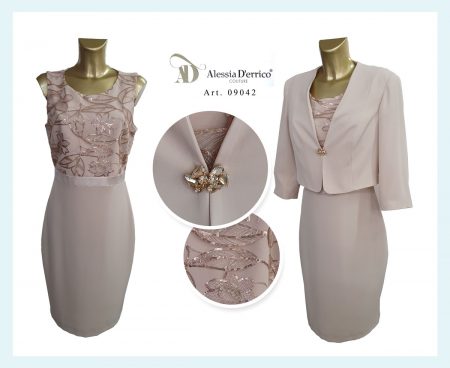 Completo giacca + abito donna  art. 09042, Alessia D'Errico