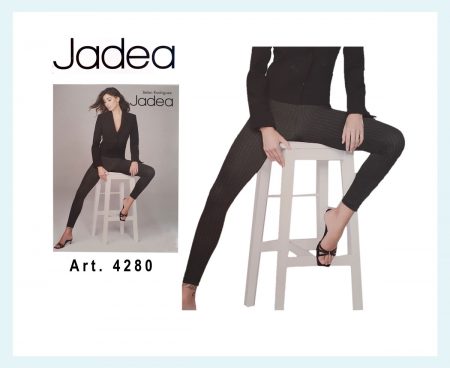 Leggings  Jadea cotone elasticizzato colore gessato, art. 4280