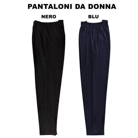 pantaloni leggings nero blu 1201/ITY