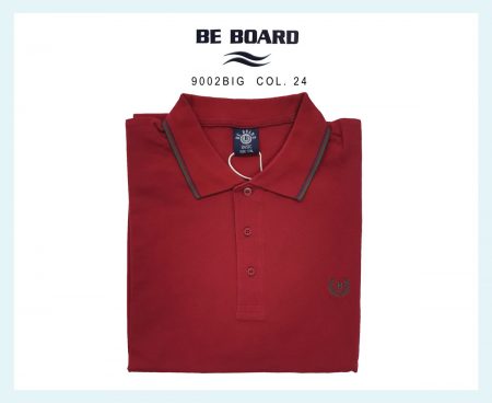 Polo Uomo mezza manica  Be Board  art. 9002Big 100 % cotone colore 24 dalla 7XL alla 9XL