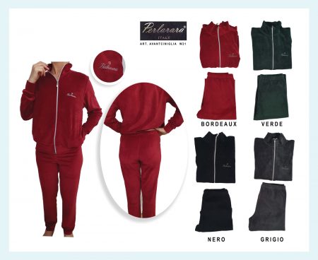 Tuta da ginnastica donna Perlarara art Avantciniglia colore vari colori Articolo <i><span style="color: red;">ESAURITO</span></i>