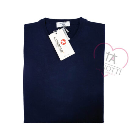 Maglia girocollo uomo Lanerossi Sporting Mare  art 120.80 OS taglie over - immagine 8