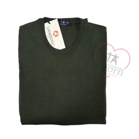 Maglia girocollo uomo Lanerossi Sporting Mare  art 120.80 OS taglie over - immagine 6