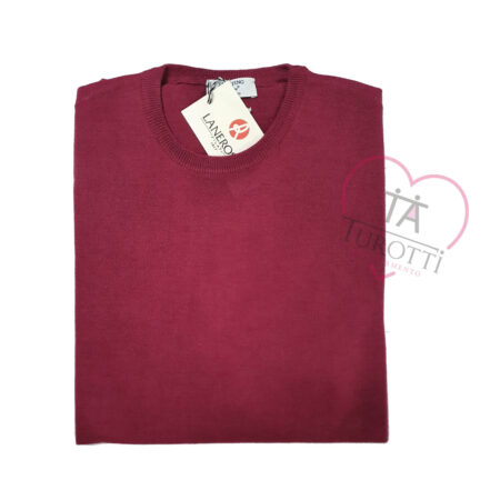Maglia girocollo uomo Lanerossi Sporting Mare  art 120.80 OS taglie over - immagine 3
