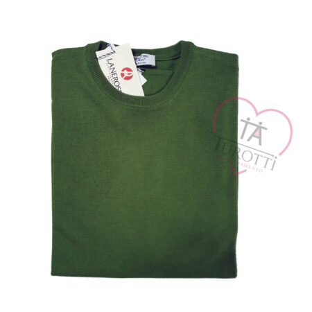 Maglia girocollo uomo Lanerossi Sporting Mare  art 120.80 OS taglie over - immagine 2