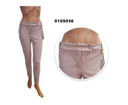 pantalone in tessuto Rinascimento art 105036 rosa  var pink