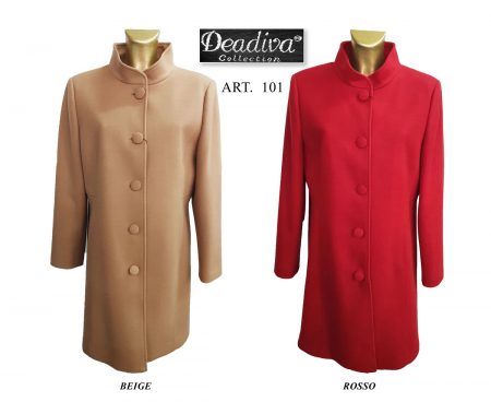 Cappotto tessuto Donna Deadiva  Art. 101