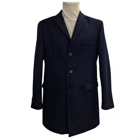 Cappotto taglie forti uomo blu