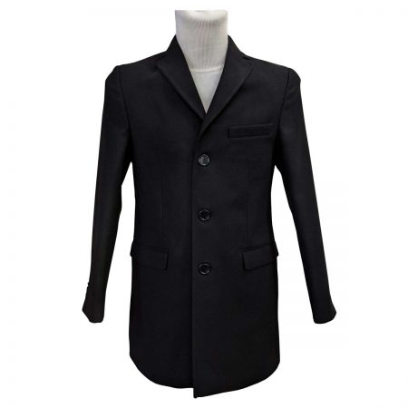 cappotto taglie forti nero