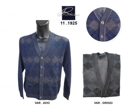cardigan uomo Rodes  bottoni misto lana  art. 11.1925 Rodes