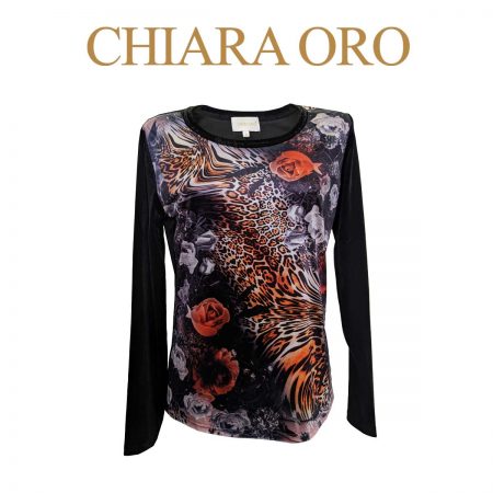 maglia maniche lunghe per signora Chiara Oro