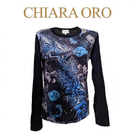 maglia maniche lunghe per signora Chiara Oro