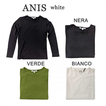 maglie fini leggere colore nero bianco verde