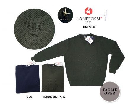 Maglia girocollo Lanerossi Blusalina uomo art BS67080