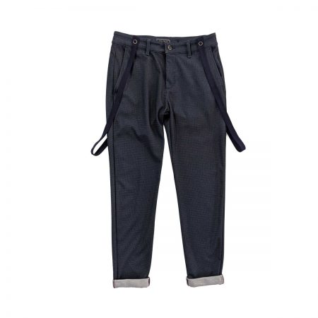 pantalone giovanile con bretelle