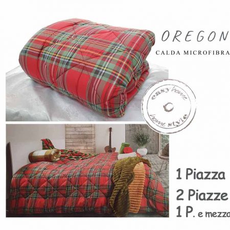 trapunta scozzese rossa