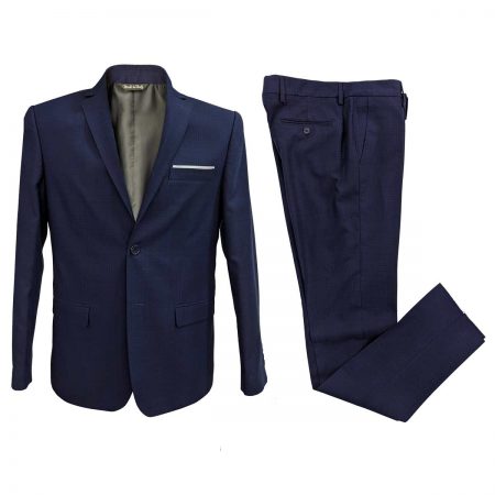 vestito elegante da cerimonia da uomo di colore blu