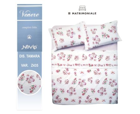 Completo letto matrimoniale Venere  dis Tamara  var Z435 maxi
