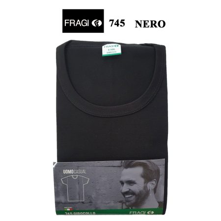 Maglia intima girollo   Fragi  art 745  cotone puro