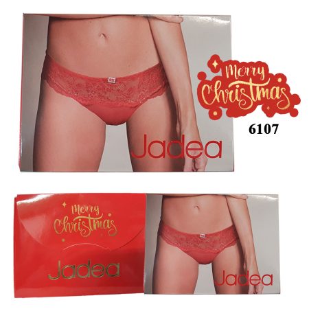 Slip rosso Pizzo JADEA  Art.  6107  Merry Christmas